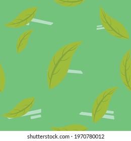 Seamless Leaf Patterns of Nature