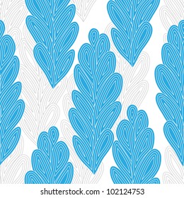 Seamless from leaves