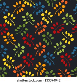 seamless leaves