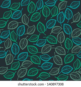 seamless leaves