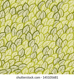 seamless leaves