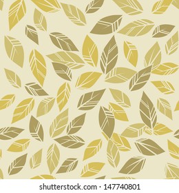 seamless leaves