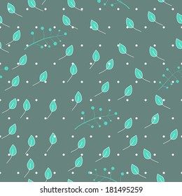 seamless leaves
