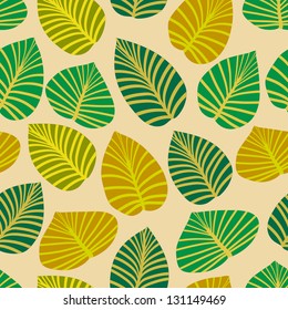 Seamless. The leaves and branches.