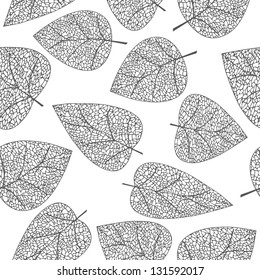 Seamless. The leaves and branches.