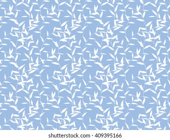 Seamless Leaves Nature Pattern Background