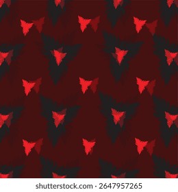 Seamless leaves pattern desing in abstract type.