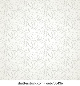 Seamless leaves wallpaper