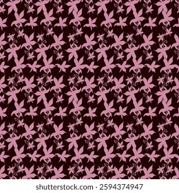 seamless leaves wallpaper pattern on background