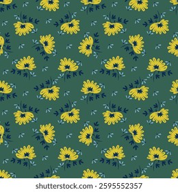 seamless leaves wallpaper pattern on background