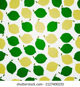 Seamless lemon background
