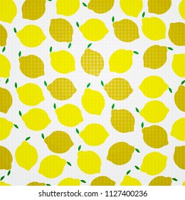 Seamless lemon background