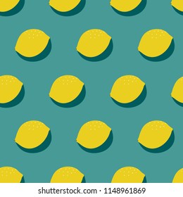 Seamless lemon background