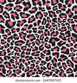 seamless leopard color. seamless leopard print for print or clothing	