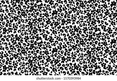 Seamless leopard design modern pattern