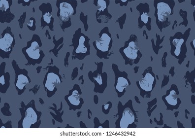 Seamless Leopard Fur Pattern