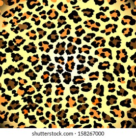 Seamless leopard pattern