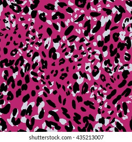 Seamless leopard pattern 