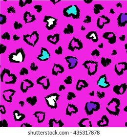 Seamless leopard pattern 