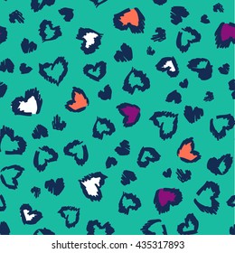 Seamless leopard pattern 