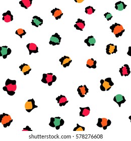 Seamless leopard pattern