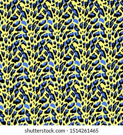seamless leopard pattern, animal print