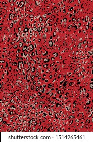 seamless leopard pattern, animal print.