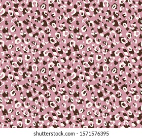 seamless leopard pattern, animal print.