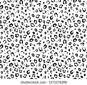 seamless leopard pattern, animal print.