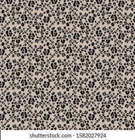 seamless leopard pattern, animal print.