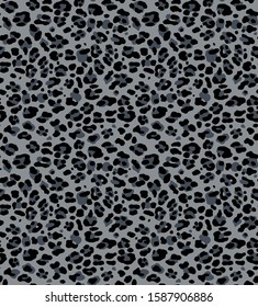 seamless leopard pattern, animal print.