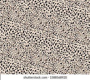 seamless leopard pattern, animal print.