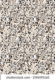 seamless leopard pattern, animal print.