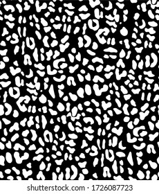 Seamless leopard pattern, animal print.