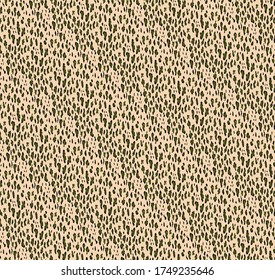 Seamless leopard pattern, animal print.
