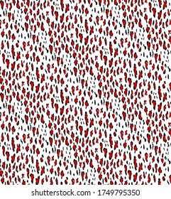 Seamless leopard pattern, animal print.