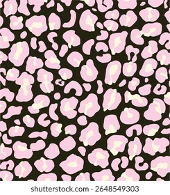 Padrão de leopardo sem costura, impressão animal, design de animais têxteis. padrão de pele de leopardo preto e branco. Padrão de leopardo sem costura, padrão de onça, textura de leopardo, pele de animal, pele de animal