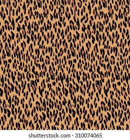 Seamless leopard pattern.  Animal skin  texture. Natural fur leopard print. Leopard skin background.  Animal spot illustration. Wildlife safari concept.