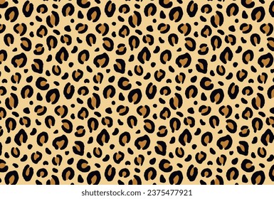 seamless leopard pattern for banners, cards, flyers, social media wallpapers, etc.