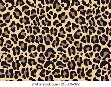 
Nahtlose Leopardenmuster, Tarnung, trendige Textur für Druckbekleidung, Stoffe.