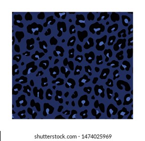 Seamless leopard pattern can be used for graphic design textile design or web design.