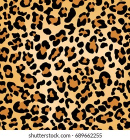 Seamless leopard pattern can be used for graphic design textile design or web design.