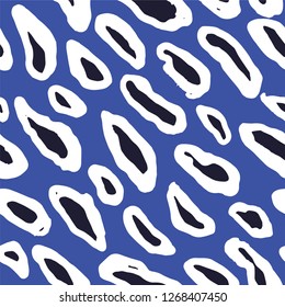 Seamless Leopard Pattern. Colorful Animal Skin Print. Spotted animal illustration. Vector Jungle Design.