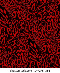 seamless leopard pattern design print