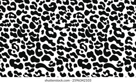 
seamless leopard pattern, fashion trend of leopard skin texture for print