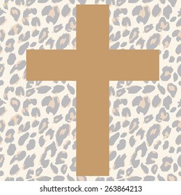 Seamless leopard pattern. Leopard pattern, repeating background