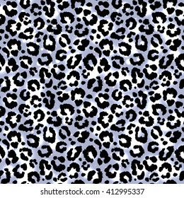 Seamless Leopard Pattern. Vector.