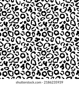 Seamless Leopard Pattern Vector Design