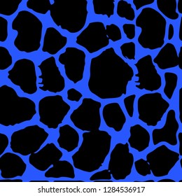 Seamless leopard print. Vector pattern, texture, background