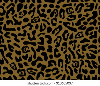 Seamless leopard skin pattern for cool background